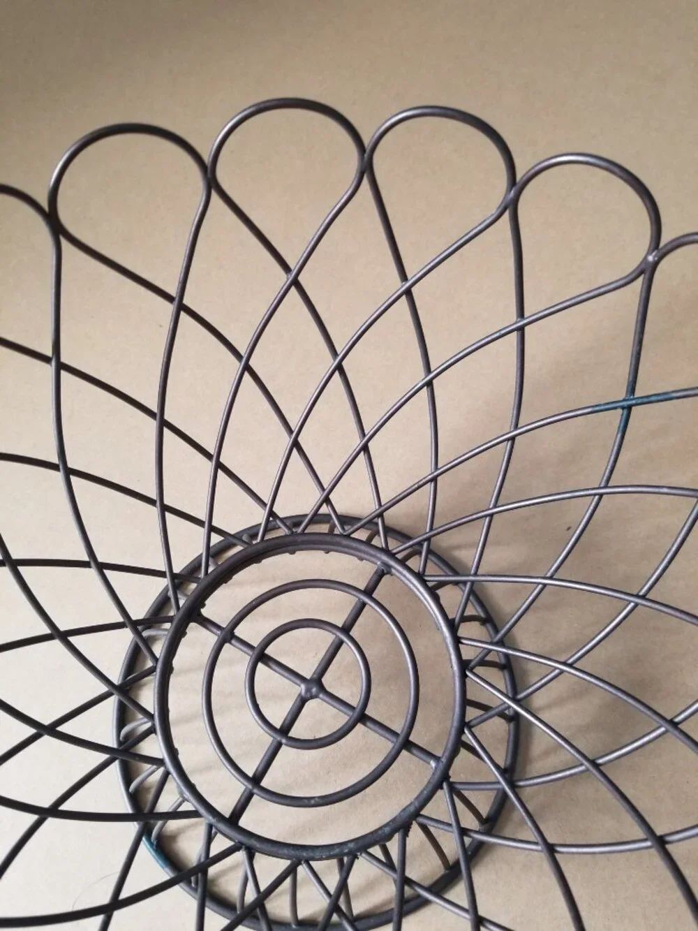 Metal Fruit Bowl
